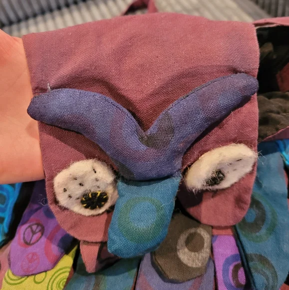 Colorful Owl Purse - Picture 3 of 7